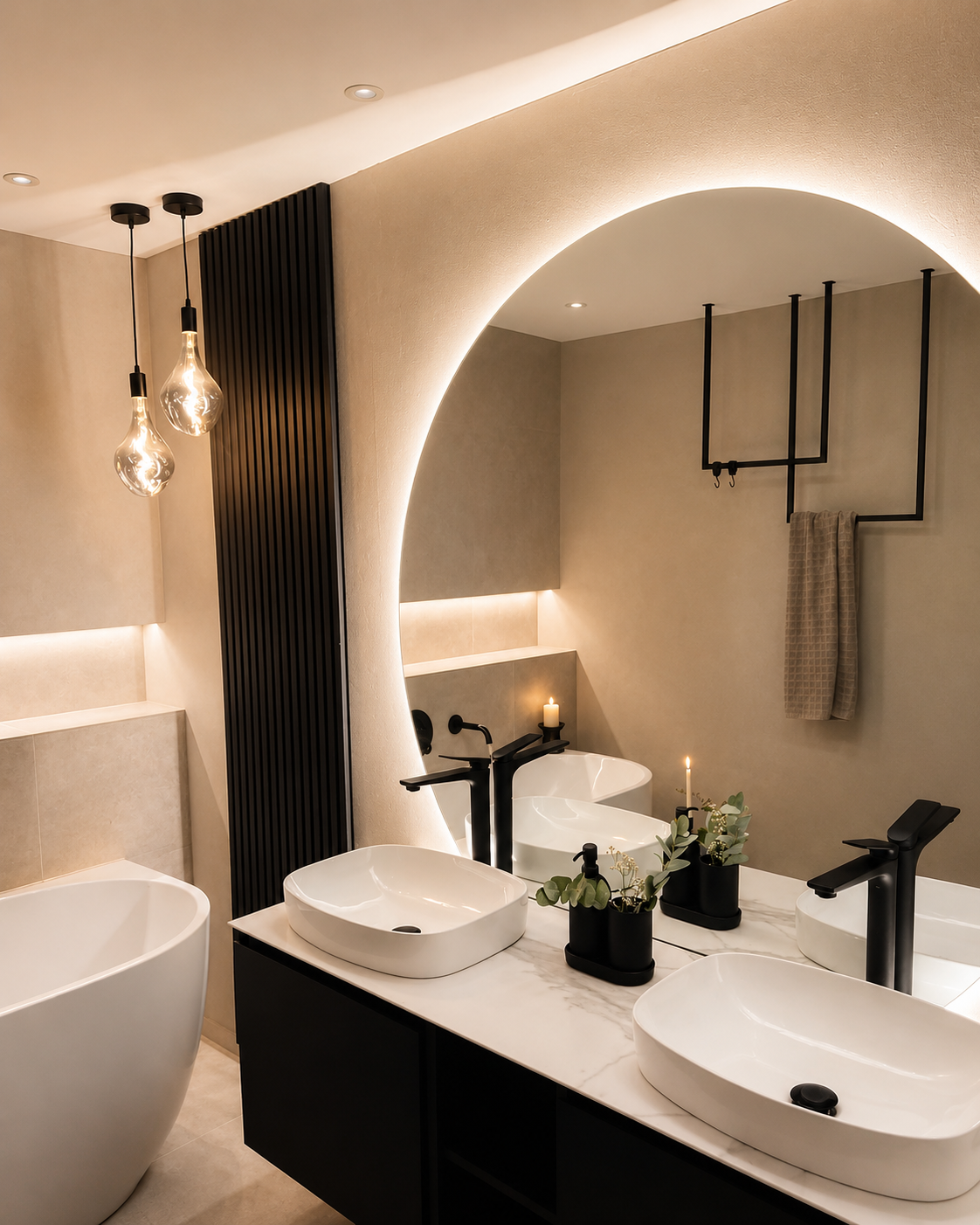 FORMA rail in a bathroom